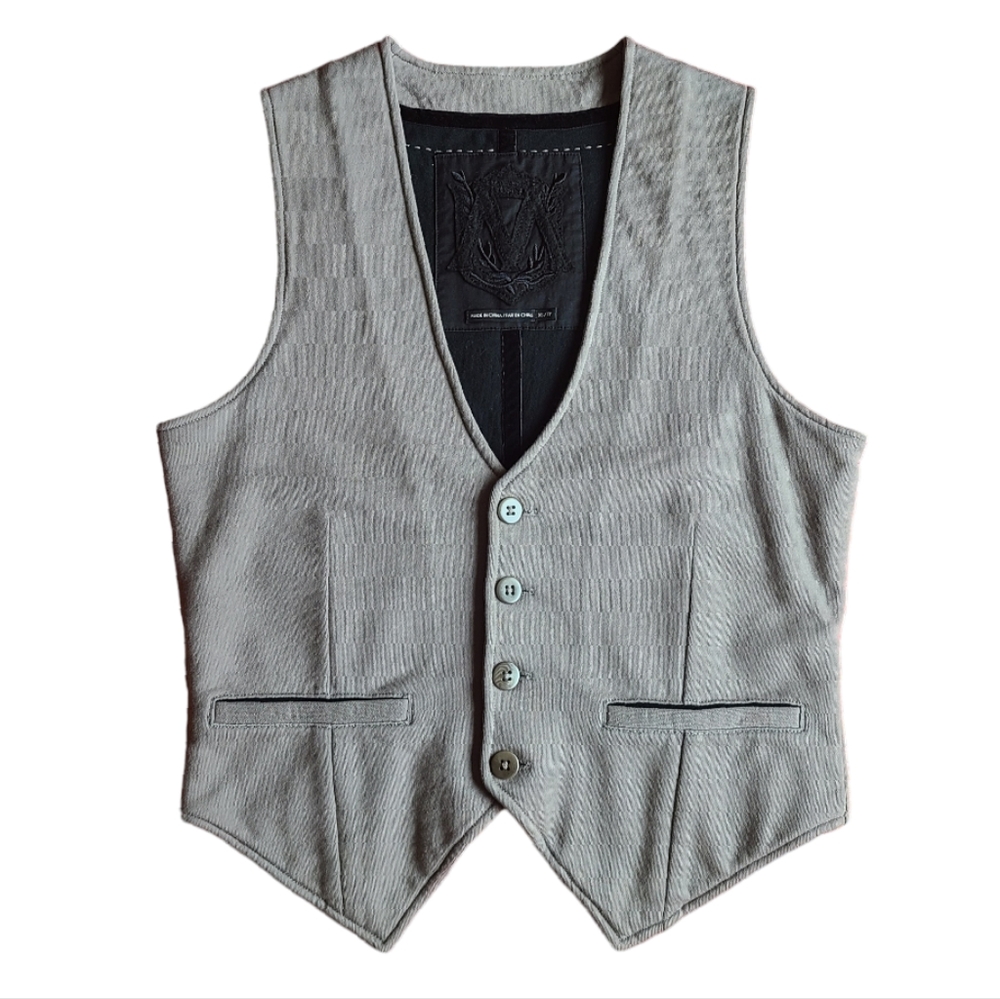 Two-pocket cotton vest